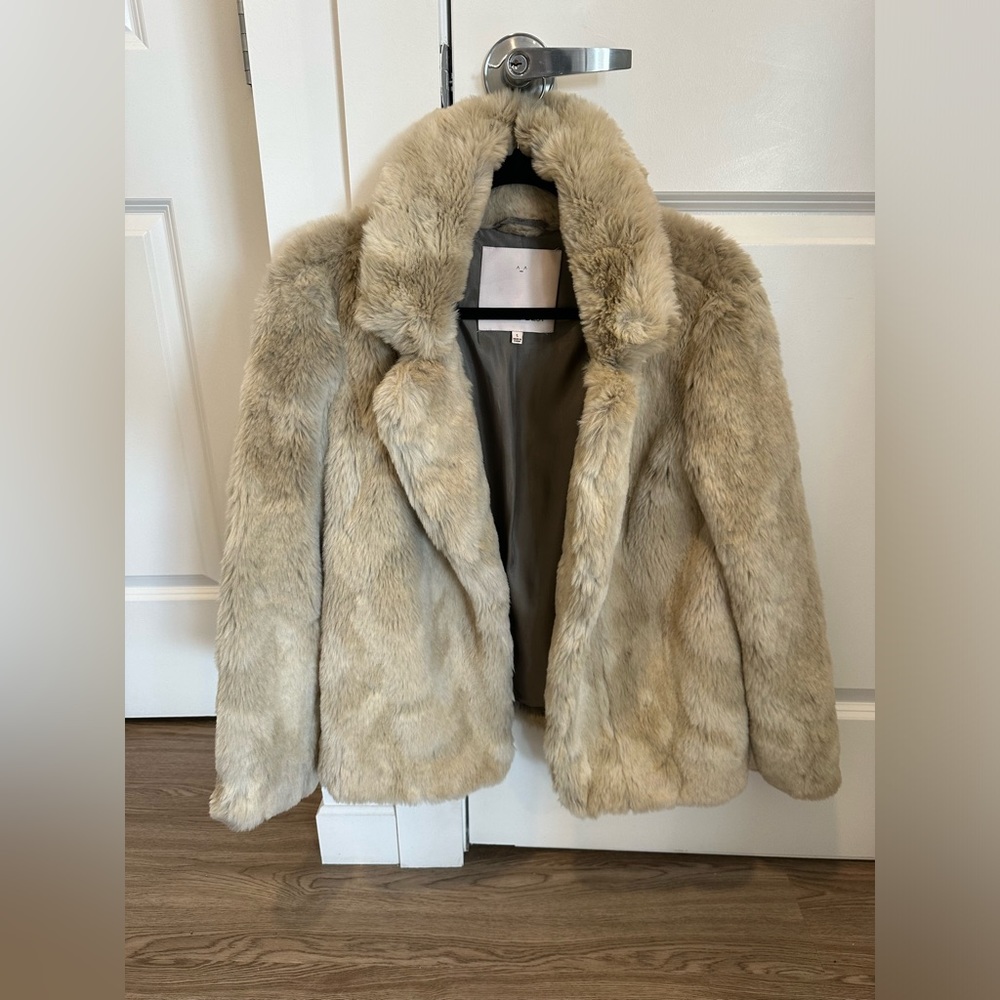 Sunday Best mob wife aesthetic fur jacket